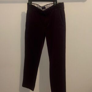 J. Crew Men's garnet Chinos